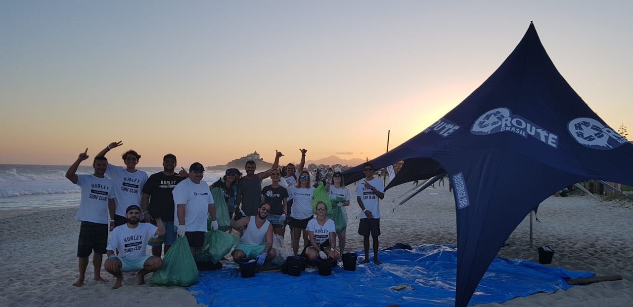 Evento de Limpeza de Preia no Rj Santa Luzia