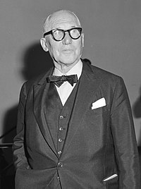 Le Corbusier em 1964 - Fonte:https://pt.wikipedia.org/wiki/Le_Corbusier