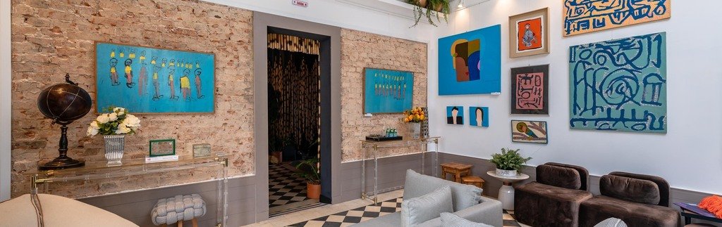 Sala decorada com a Coleção Colors