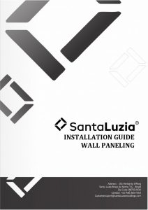 Santa Luzia Installation guide wall paneling V6 page 0001