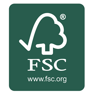 Selo de qualidade da FSC.