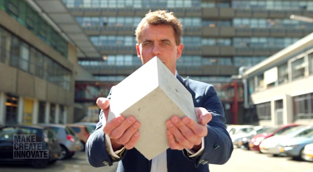 O bioconcreto é um material sustentável desenvolvido pela Universidade de Tecnologia de Delft (Holanda), que pode revolucionar a construção civil.