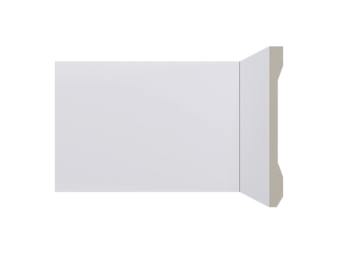 SL151 Pro Rodape Branco Liso