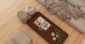 Santa Luzia Floor nosso piso vinilico que transforma ambientes com design conforto e sustentabilidade